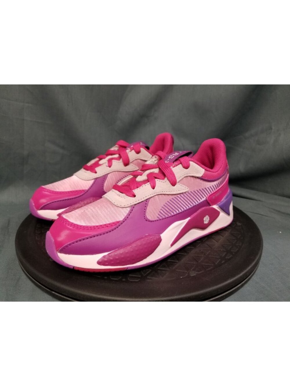 Puma RS-X Rose PS Sneakers Purple/Pink Girls Size 2.5c NEW NO BOX! - Picture 4 of 11